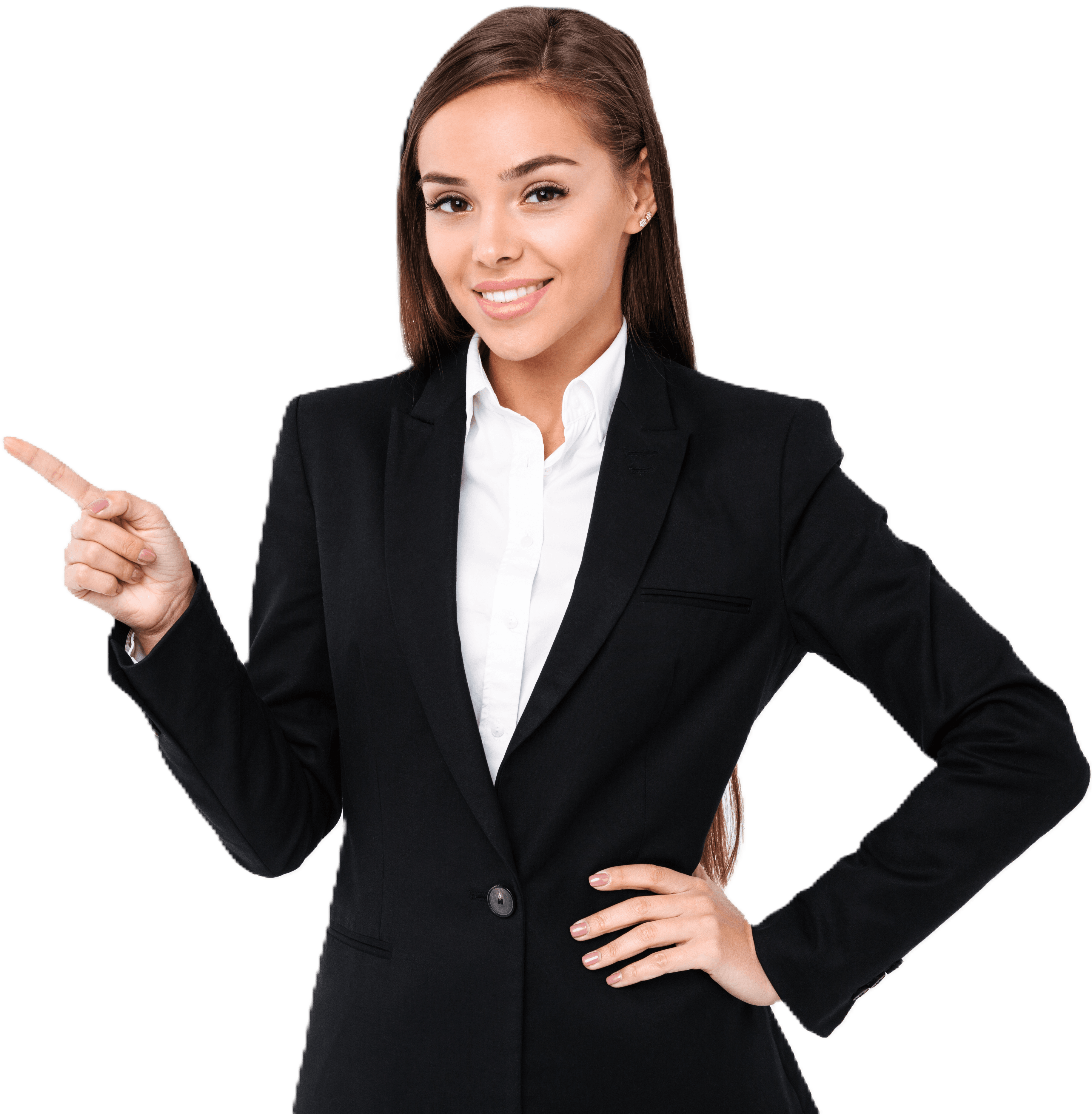 happy-business-woman-pointing-copyspace
